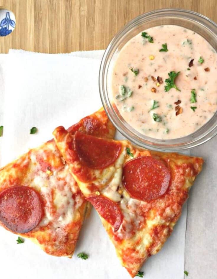 Chili Pepper Ranch Pizza Dipping Sauce