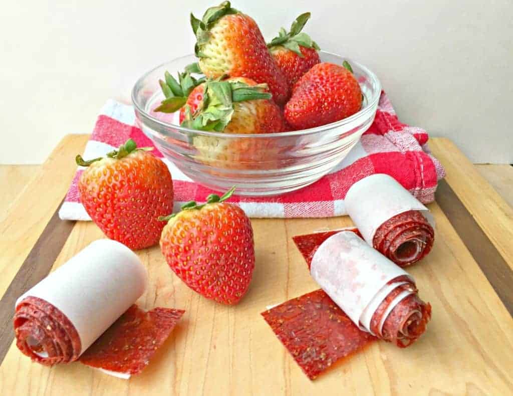 strawberry fruit roll-ups