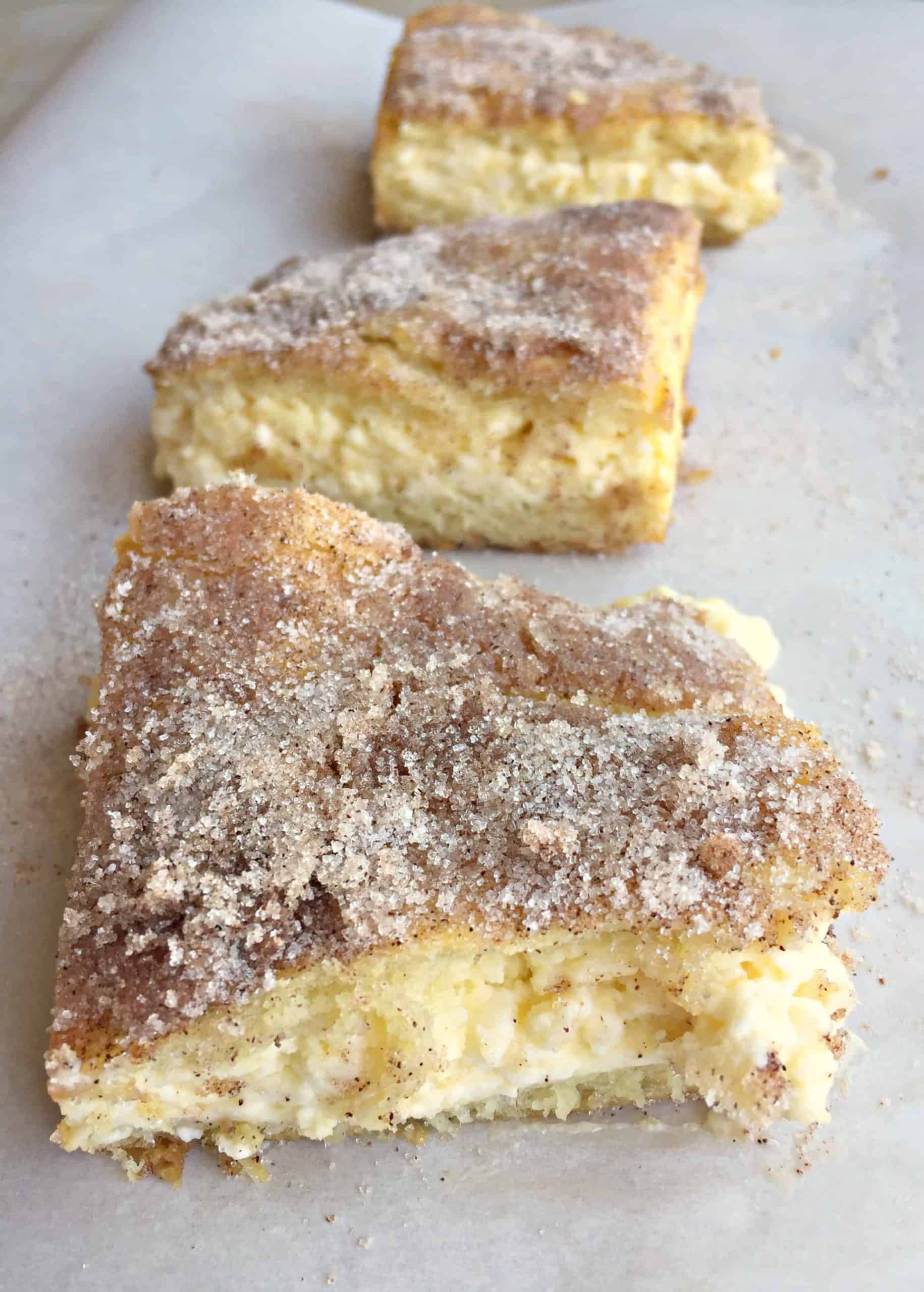 Churro Cheesecake Bars