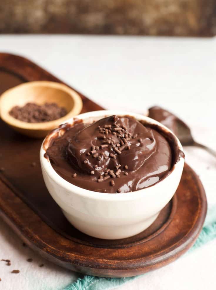 Slow Cooker Rich Chocolate Pudding