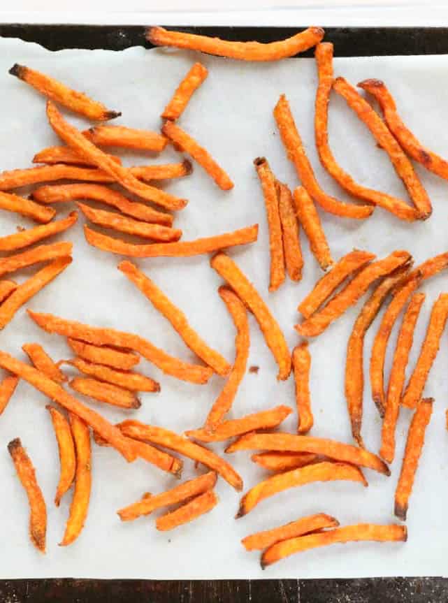 Sweet Potato Fries Made in Air Fryer