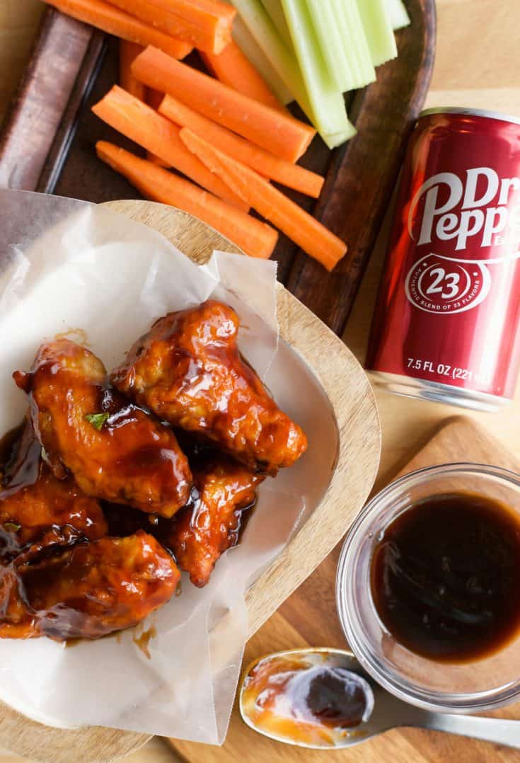 Dr Pepper Hot Wings