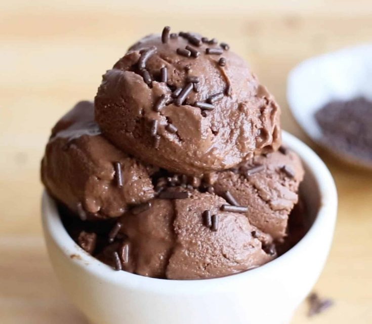Dairy Free Chocolate Ice Cream Recipe
