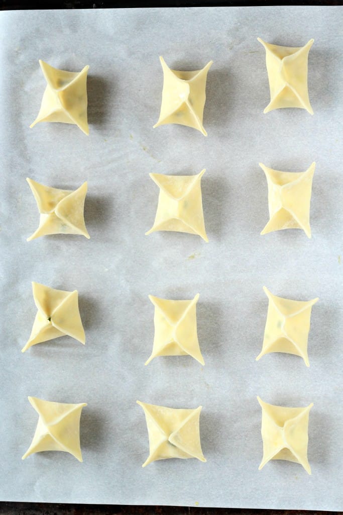 easy baked wontons