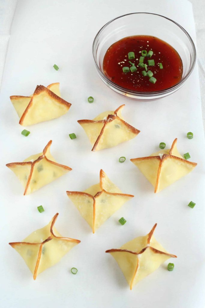 easy baked wontons