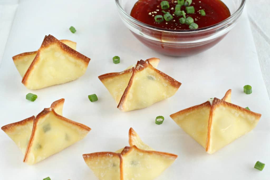 easy baked wontons