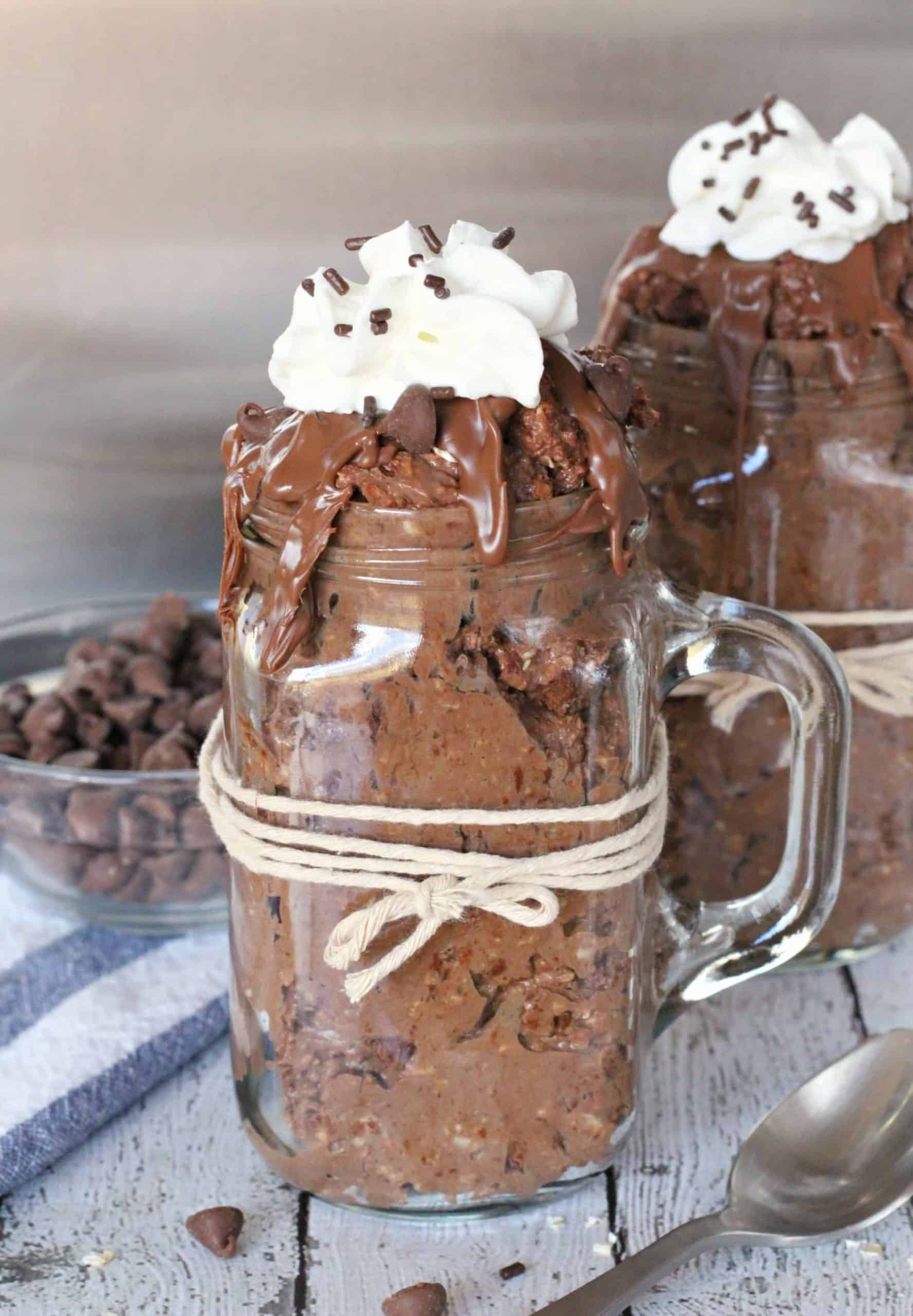 Brownie Batter Chocolate Overnight Oats