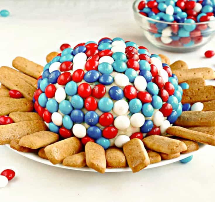 Easy Fourth of July Recipe: Skittles Cheese Ball