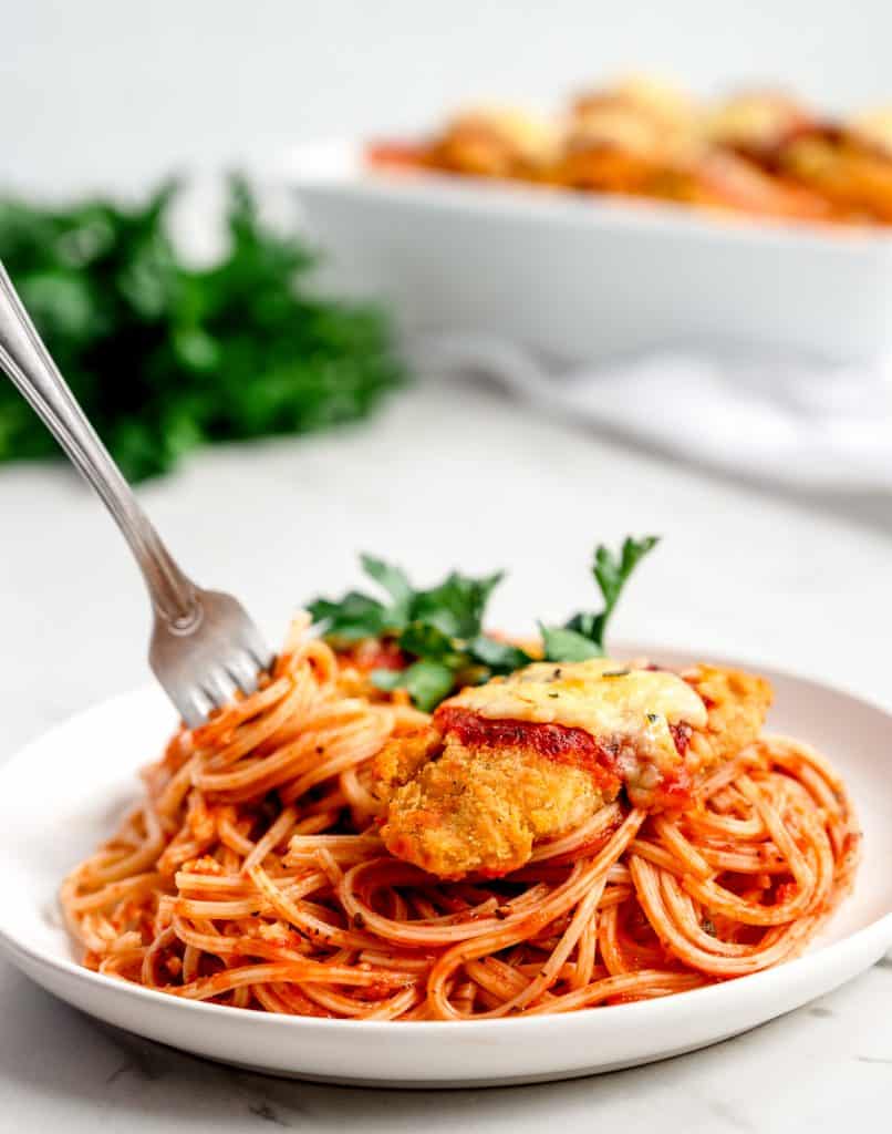 Chicken Parmesan with Frozen Breaded Chicken Tenders