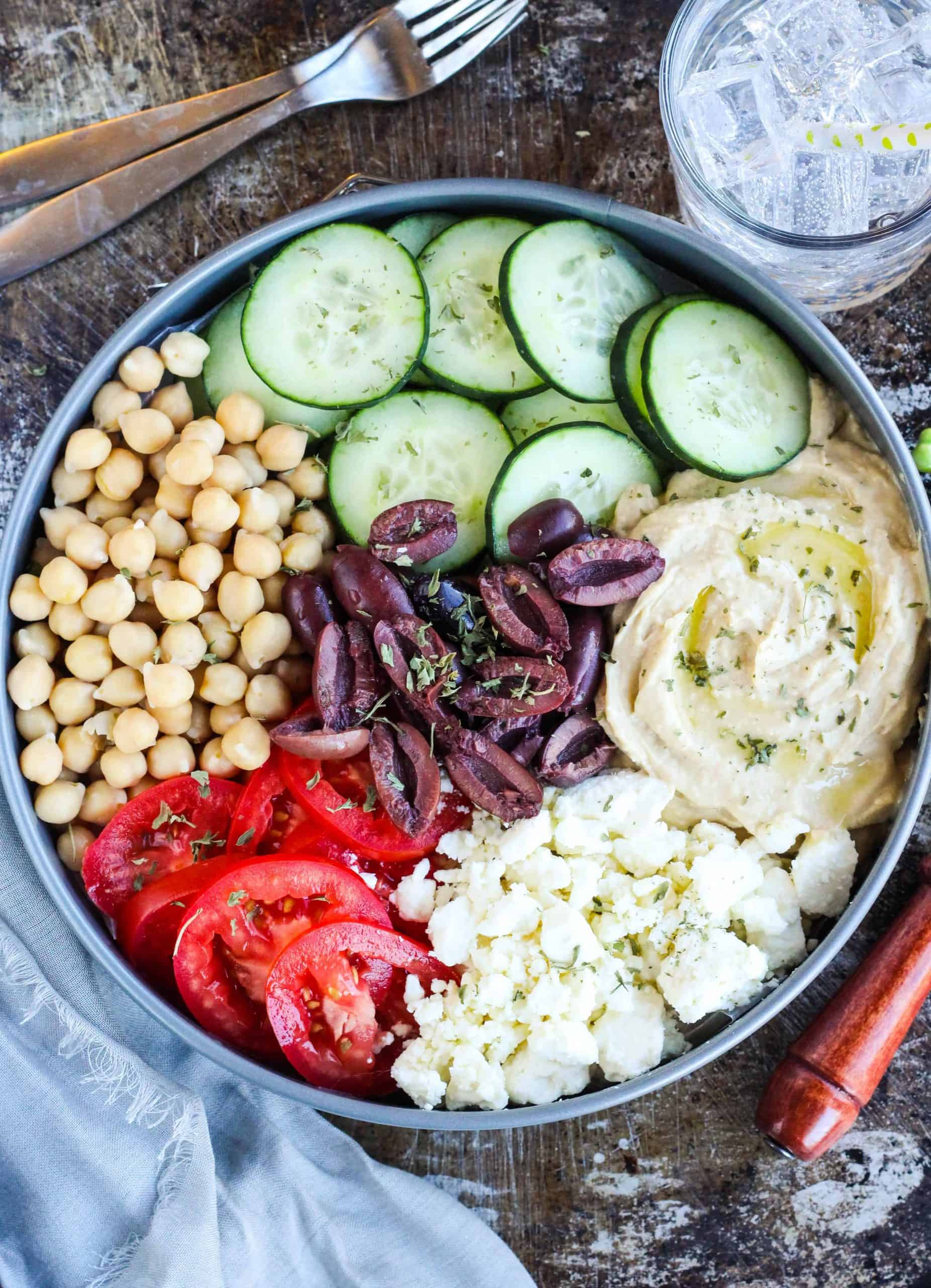 Mediterranean Hummus Bowl Delicious Made Easy
