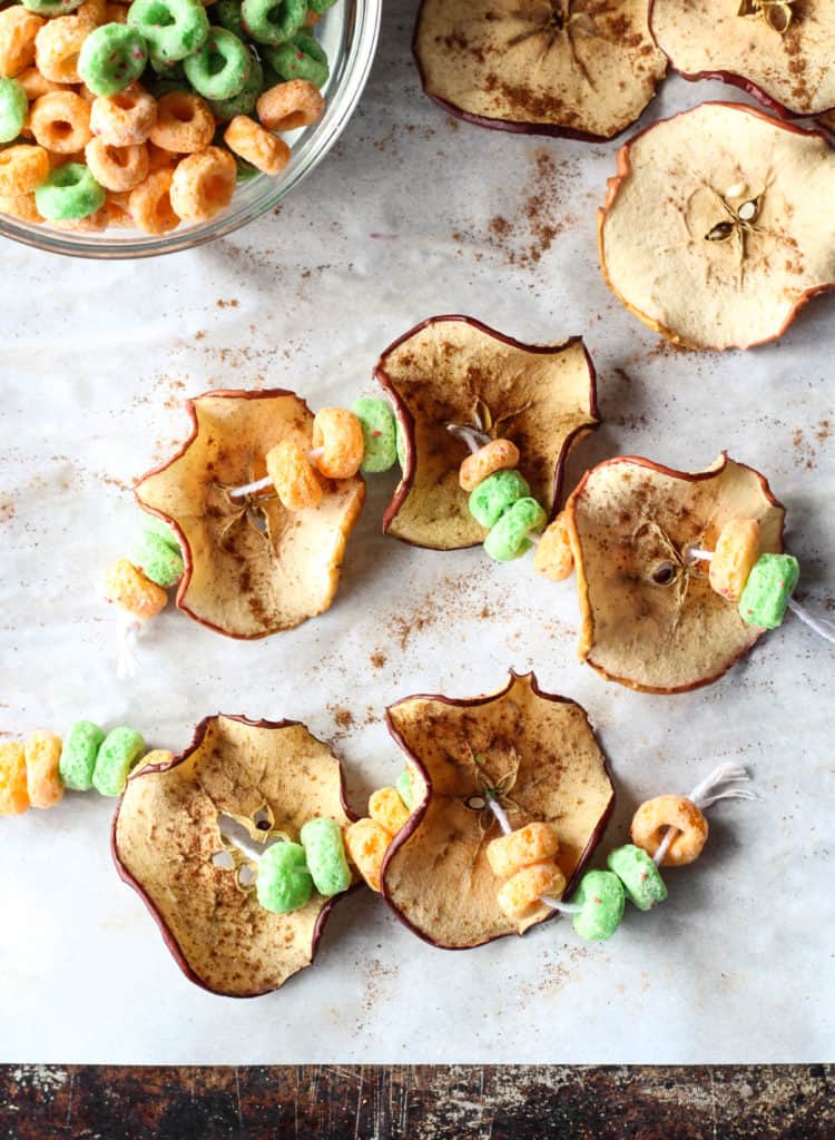 dried apple slices