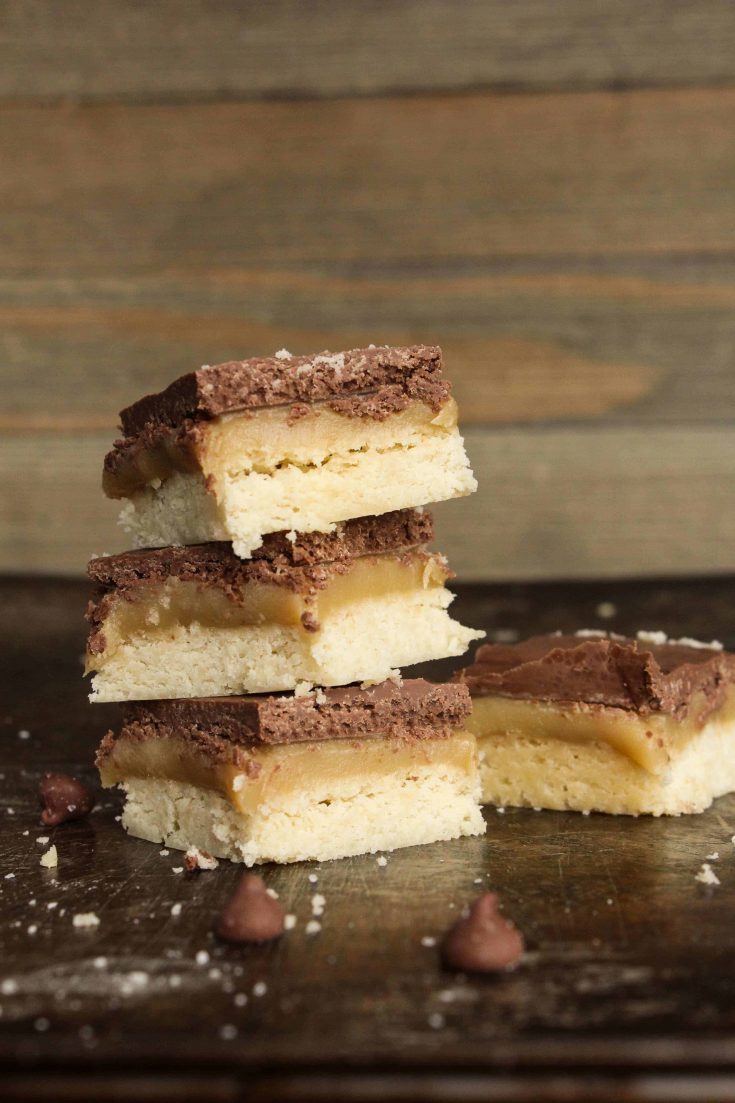 Easy Homemade Twix Bars