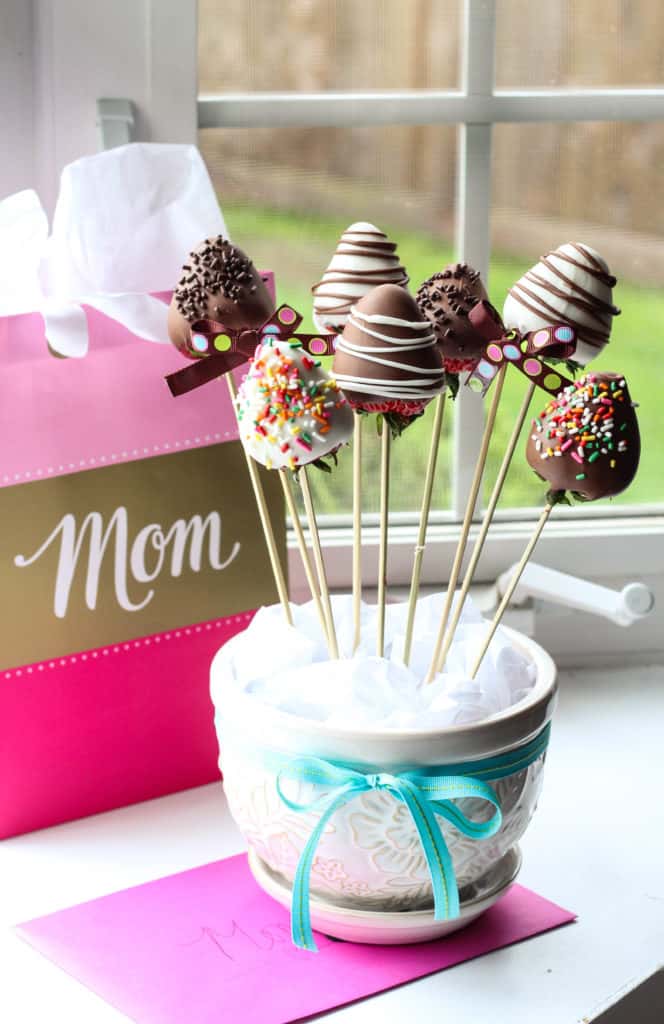 chocolate covered strawberries bouquet instructions