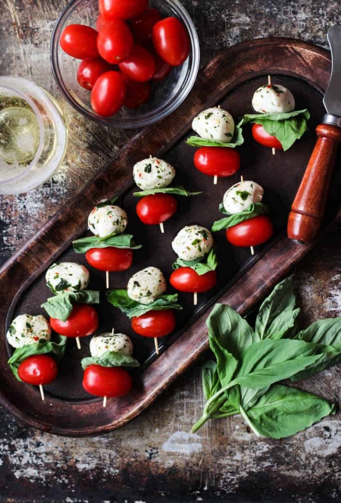 caprese bites