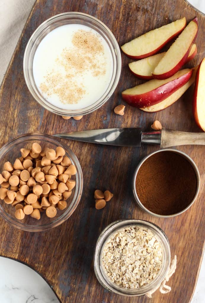 ingredients for overnight oats