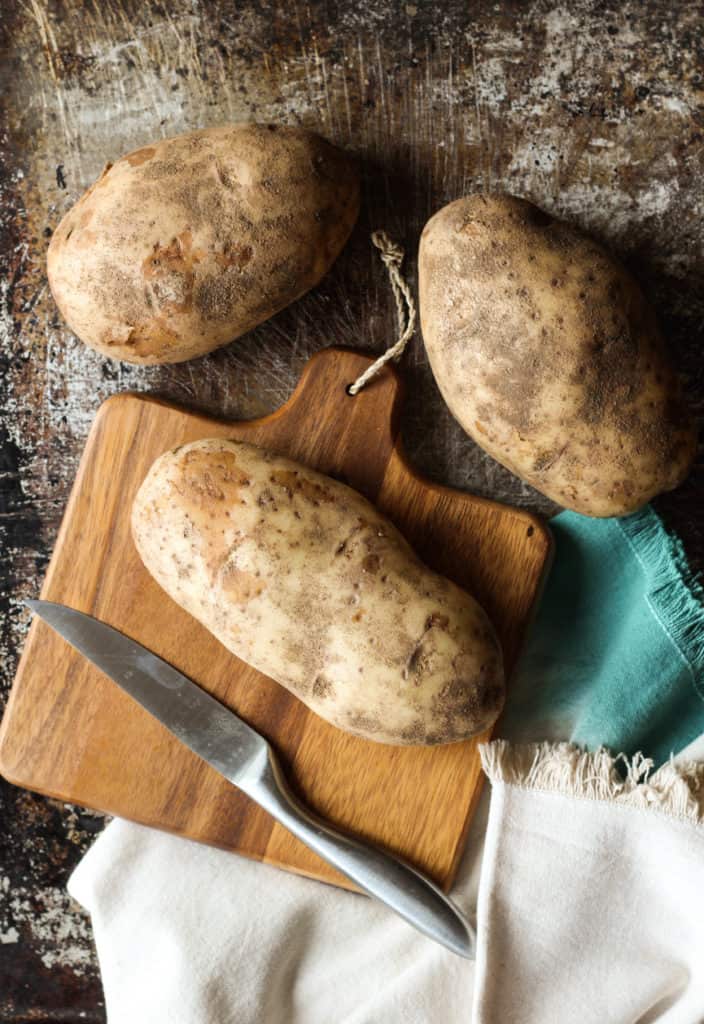 loaded baked potato bar