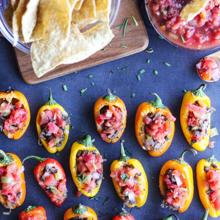 Stuffed Mini Sweet Peppers Delicious Made Easy