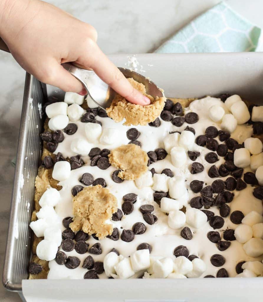 Salted Caramel S'mores Bars