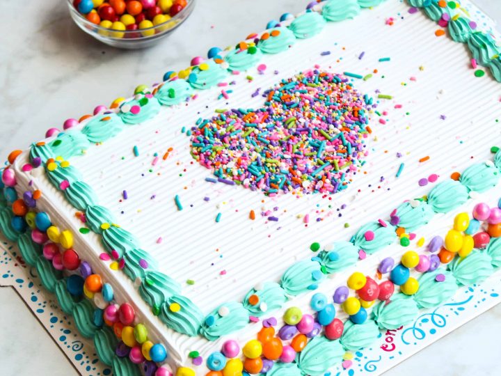 Rainbow Sprinkles Cake – Mannarinu