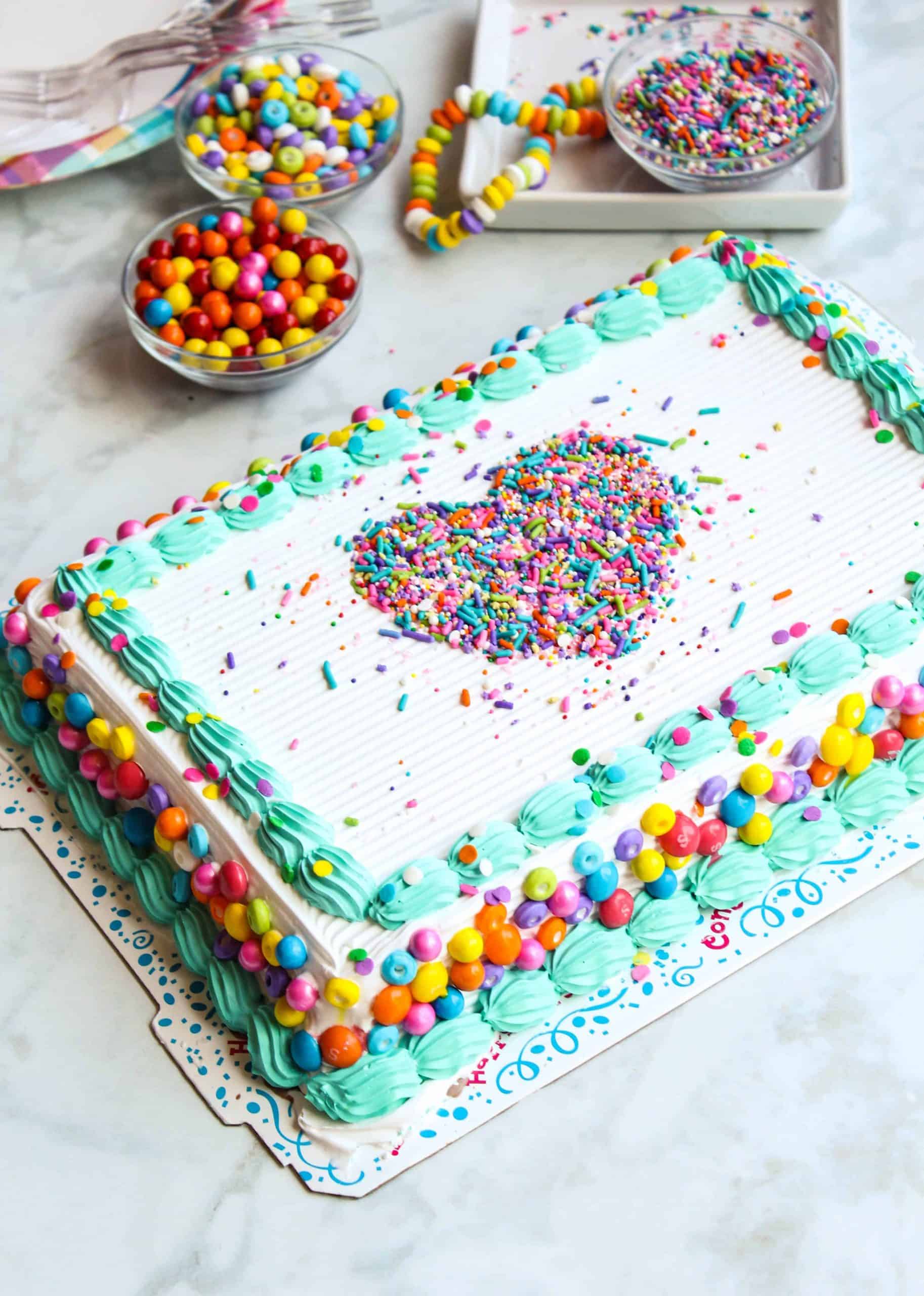 How to Decorate a Cake with Sprinkles | Sprinkles Cake Decorating – Be Bold  Bakes