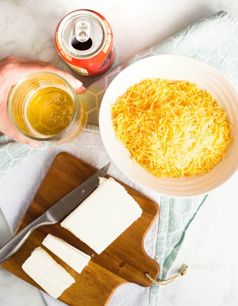 easy cheese dip ingredients