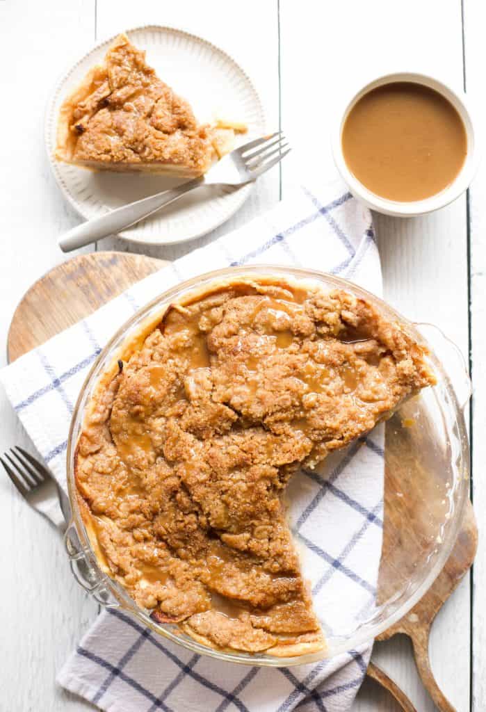 apple crumble pie