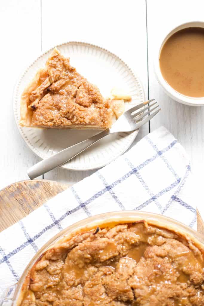 apple crumble pie