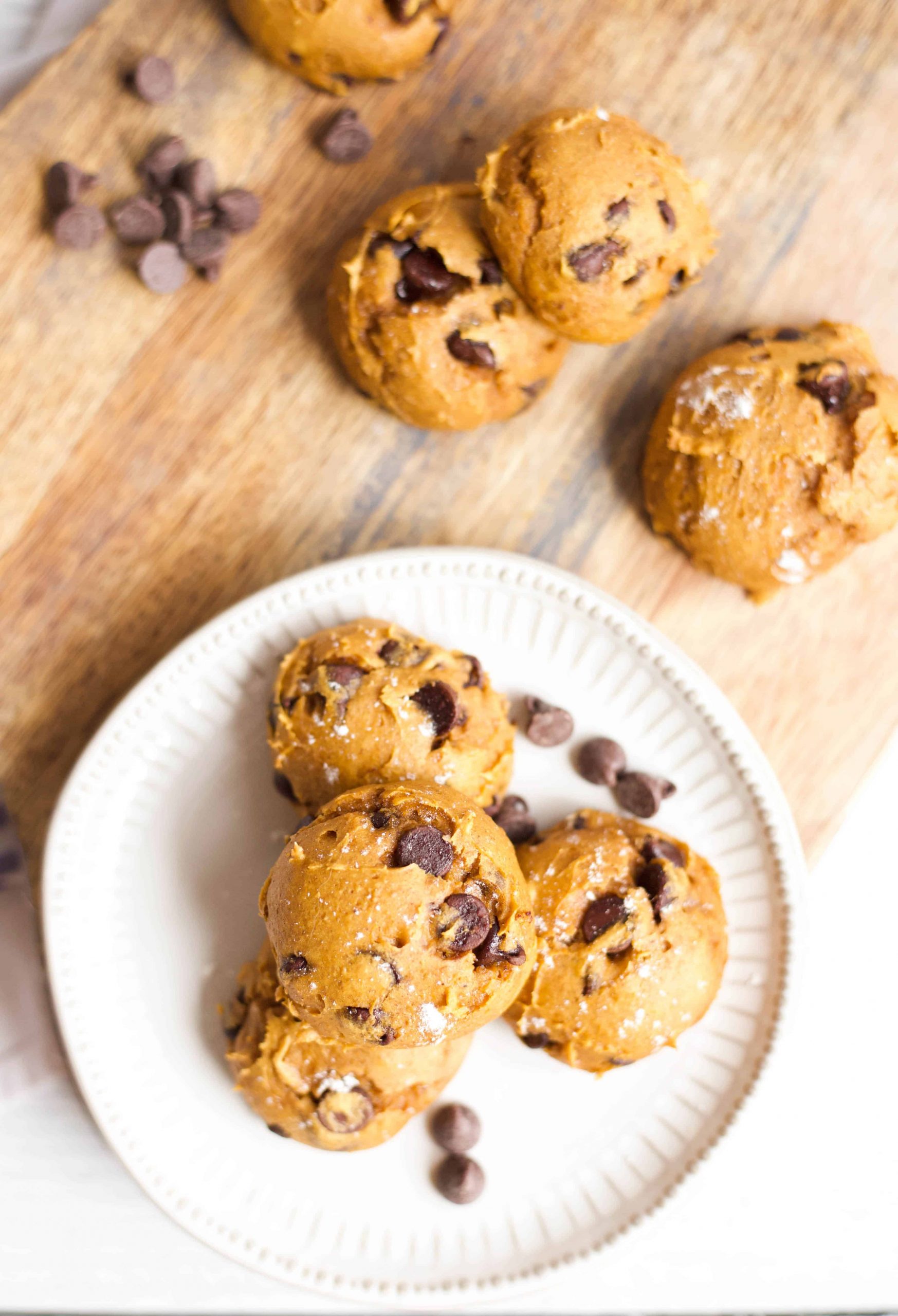 Pumpkin Chocolate Chip Cookies - Delicious Made Easy