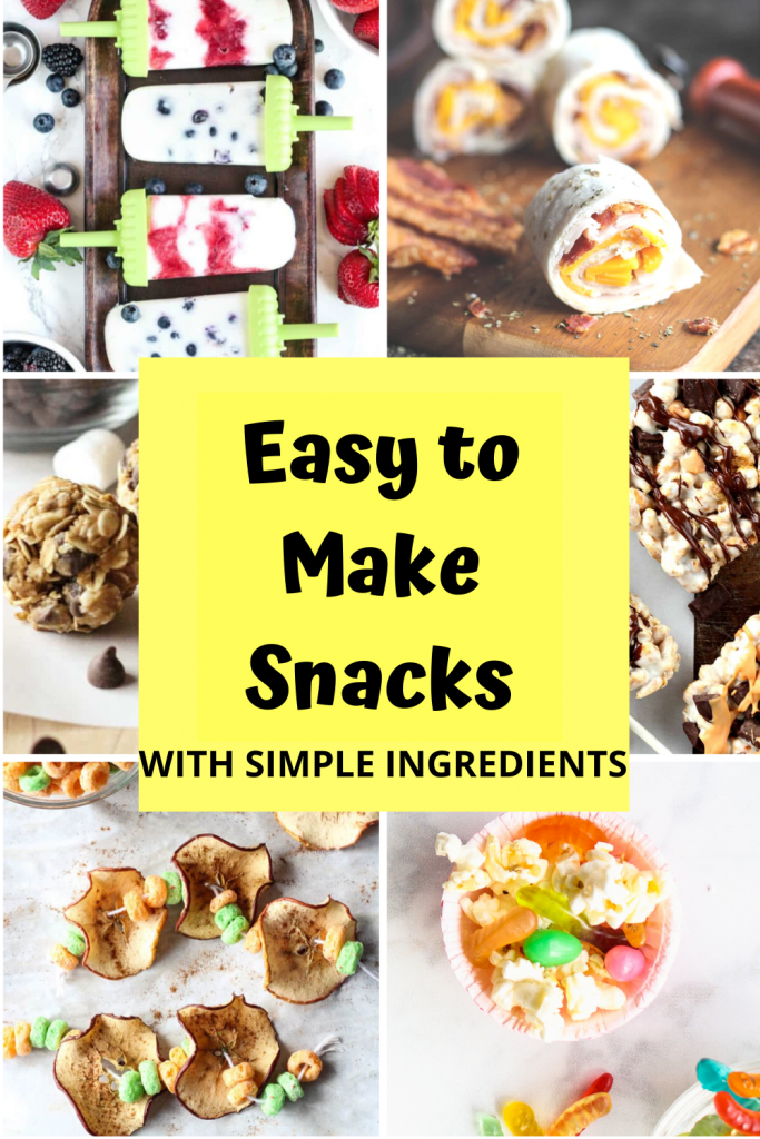 Easy To Make Snacks With Simple Ingredients Delicious Made Easy