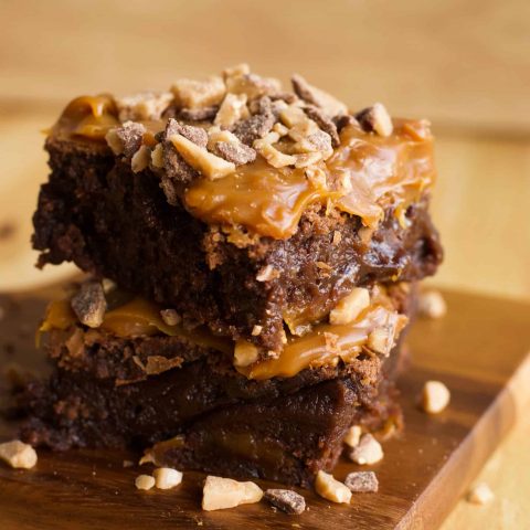 Toffee Brownies - Delicious Made Easy