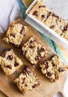 Baked Oatmeal Bars With Chocolate Chips