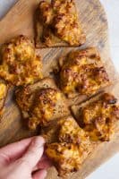 Sausage and Cheese Party Rye Appetizer in Air Fryer